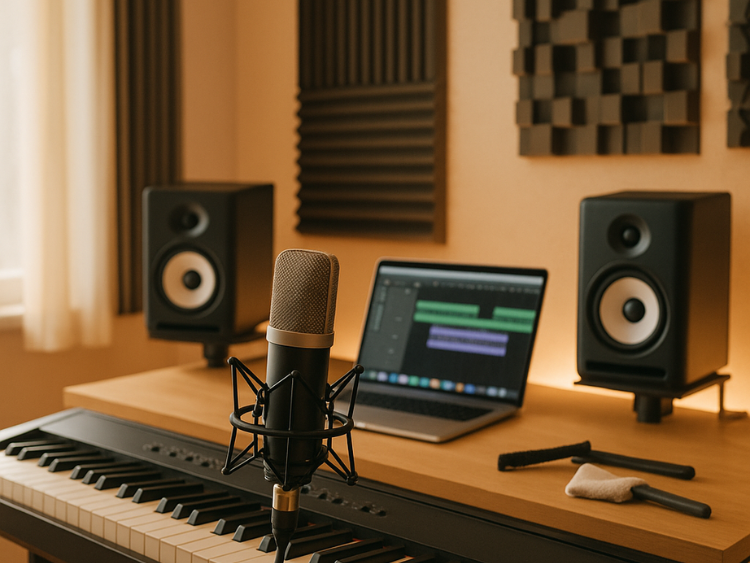 Studio Essentials for Piano Recording at Home