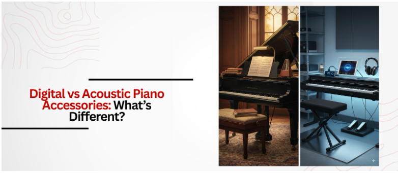 Digital vs Acoustic Piano Accessories: What’s Different?