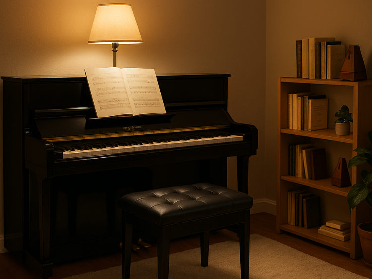 How to Create the Perfect Piano Practice Space at Home
